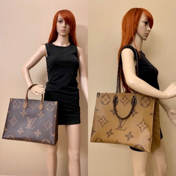 Louis Vuitton OnTheGo GM Giant Monogram Reverse Purse Tote (DU4159) - Picture 12 of 12